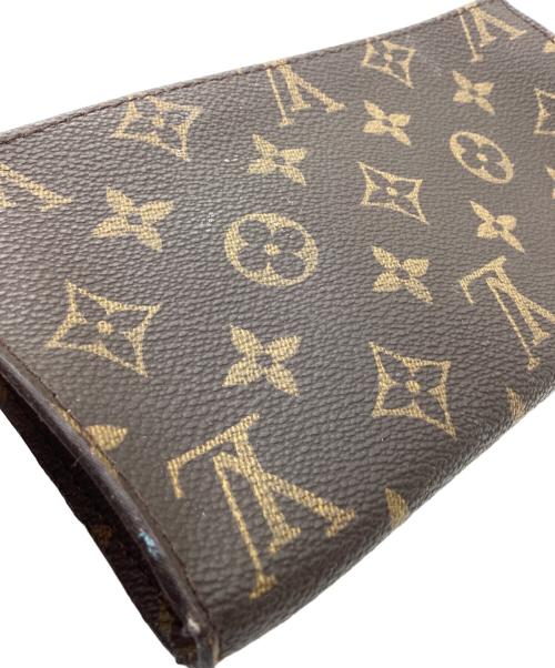 LOUIS VUITTON（ルイ ヴィトン）LOUIS VUITTON (ルイ ヴィトン) LOUIS VUITTON　モノグラム　ハンドポーチ ブラウンの古着・服飾アイテム