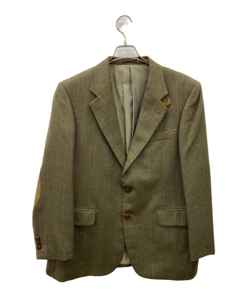 Burberry's（バーバリーズ）Burberry's (バーバリーズ) Burberry's 2Bジャケット グリーン サイズ:なしの古着・服飾アイテム