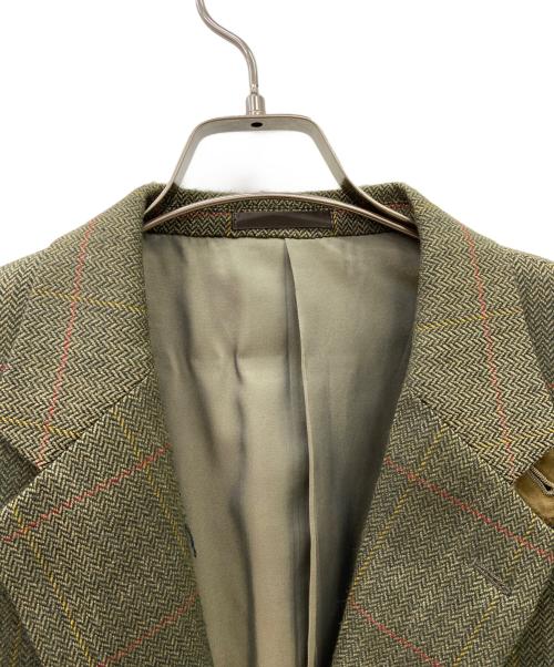 Burberry's（バーバリーズ）Burberry's (バーバリーズ) Burberry's 2Bジャケット グリーン サイズ:なしの古着・服飾アイテム