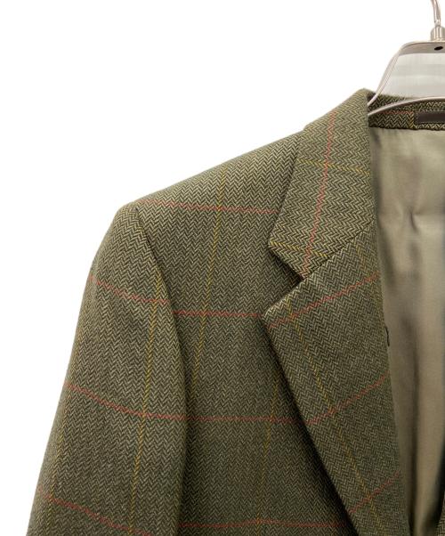 Burberry's（バーバリーズ）Burberry's (バーバリーズ) Burberry's 2Bジャケット グリーン サイズ:なしの古着・服飾アイテム