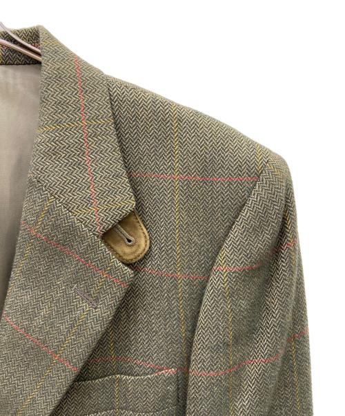 Burberry's（バーバリーズ）Burberry's (バーバリーズ) Burberry's 2Bジャケット グリーン サイズ:なしの古着・服飾アイテム
