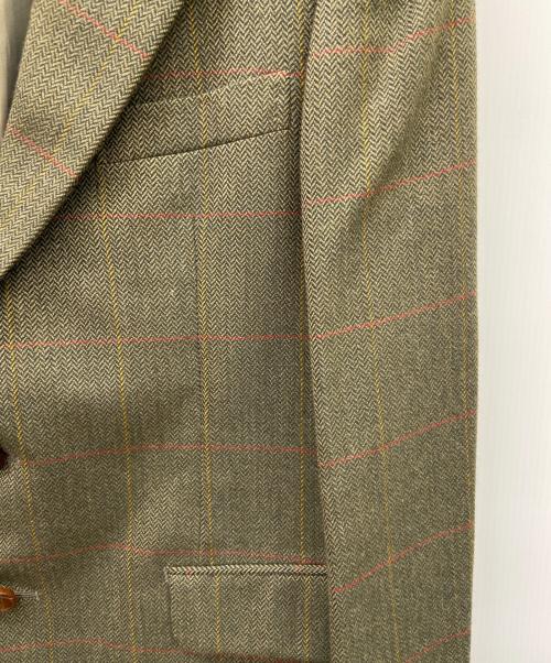 Burberry's（バーバリーズ）Burberry's (バーバリーズ) Burberry's 2Bジャケット グリーン サイズ:なしの古着・服飾アイテム