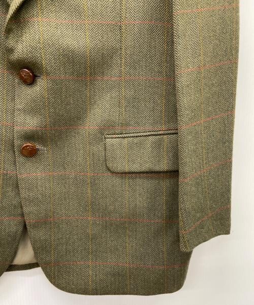 Burberry's（バーバリーズ）Burberry's (バーバリーズ) Burberry's 2Bジャケット グリーン サイズ:なしの古着・服飾アイテム