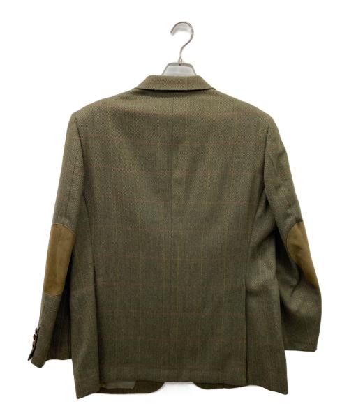 Burberry's（バーバリーズ）Burberry's (バーバリーズ) Burberry's 2Bジャケット グリーン サイズ:なしの古着・服飾アイテム