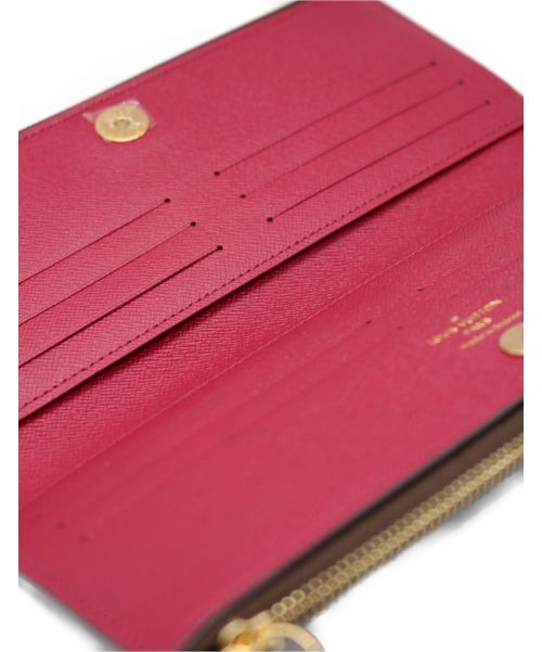LOUIS VUITTON（ルイ ヴィトン）LOUIS VUITTON (ルイヴィトン)  ポルトフォイユ アデル フューシャ ブラウン サイズ:- モノグラム M61269の古着・服飾アイテム