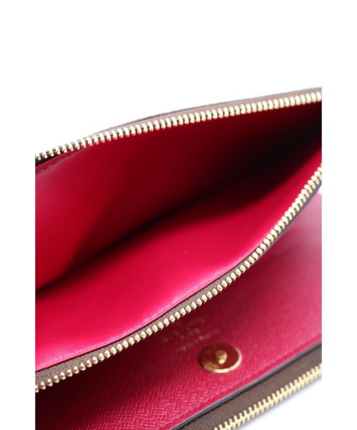 LOUIS VUITTON（ルイ ヴィトン）LOUIS VUITTON (ルイヴィトン)  ポルトフォイユ アデル フューシャ ブラウン サイズ:- モノグラム M61269の古着・服飾アイテム