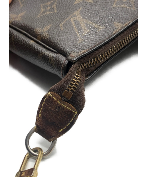LOUIS VUITTON（ルイ ヴィトン）LOUIS VUITTON (ルイヴィトン) ポシェットアクセソワール  ブラウン サイズ:- モノグラム M51980 VI1011の古着・服飾アイテム