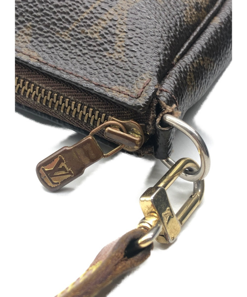 LOUIS VUITTON（ルイ ヴィトン）LOUIS VUITTON (ルイヴィトン) ポシェットアクセソワール  ブラウン サイズ:- モノグラム M51980 VI1011の古着・服飾アイテム