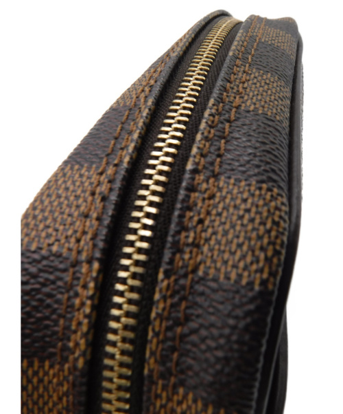 LOUIS VUITTON（ルイ ヴィトン）LOUIS VUITTON (ルイヴィトン) ポシェットイパネマ ブラウン サイズ:- ダミエ N51296 VI0094の古着・服飾アイテム