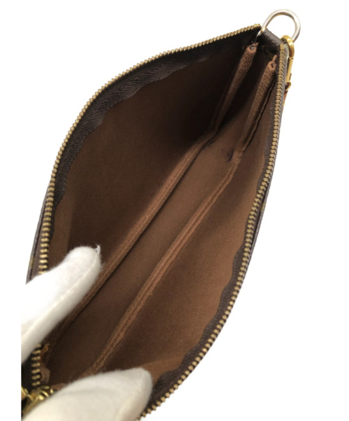 LOUIS VUITTON（ルイ ヴィトン）LOUIS VUITTON (ルイヴィトン) ポシェット・アクセソワール ブラウン サイズ:- モノグラム M51980 SL1001の古着・服飾アイテム