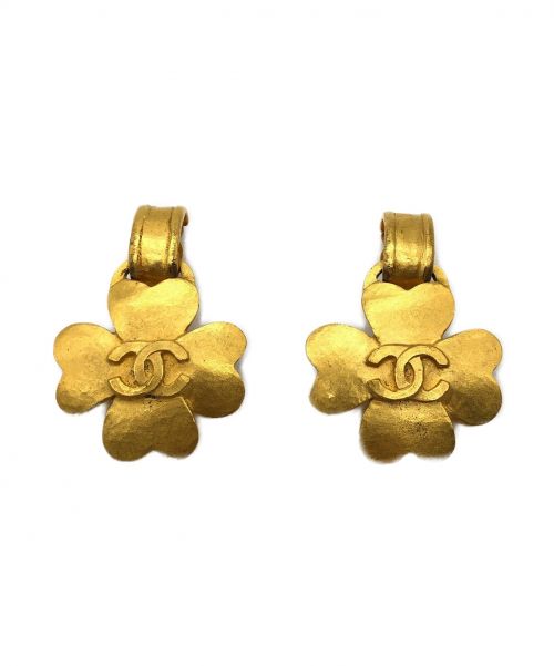CHANEL（シャネル）CHANEL (シャネル) ココクローバーイヤリング ゴールド サイズ:-の古着・服飾アイテム