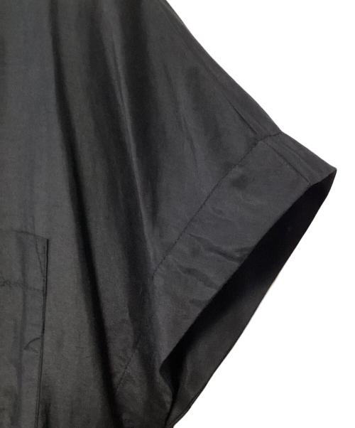 ROSSO（ロッソ）ROSSO (ロッソ) シルクギャザーワンピース ブラック サイズ:FREE 未使用品の古着・服飾アイテム