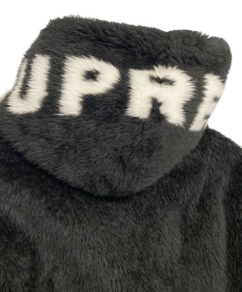 SUPREME（シュプリーム）SUPREME (シュプリーム) Faux Fur Reversible MA-1 ブラック サイズ:Lの古着・服飾アイテム