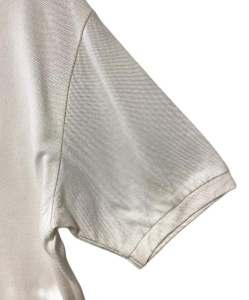 Gypsohila（ジプソフィア）Gypsohila (ジプソフィア) フリルカラーポロシャツ ホワイト サイズ:Freeの古着・服飾アイテム