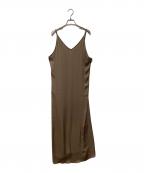 Col Pierrotコルピエロ）の古着「キャミソールワンピース」｜ブラウン