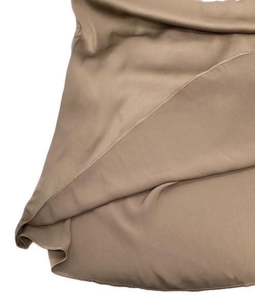 Col Pierrot（コルピエロ）Col Pierrot (コルピエロ) キャミソールワンピース ブラウン サイズ:38の古着・服飾アイテム