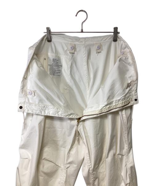 US ARMY（ユーエスアーミー）US ARMY (ユーエスアーミー) Snow Camo Over Pants ホワイト サイズ:MEDIUMの古着・服飾アイテム