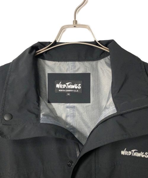 WILD THINGS（ワイルドシングス）WILD THINGS (ワイルドシングス) ARKnets (アークネッツ) ナイロンジャケット ブラック サイズ:Mの古着・服飾アイテム