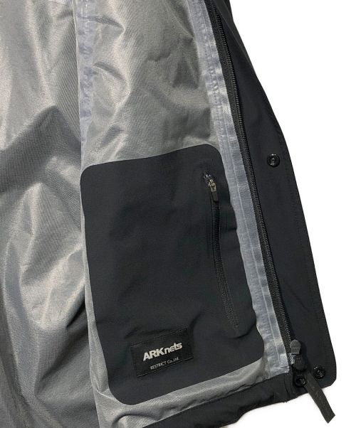 WILD THINGS（ワイルドシングス）WILD THINGS (ワイルドシングス) ARKnets (アークネッツ) ナイロンジャケット ブラック サイズ:Mの古着・服飾アイテム