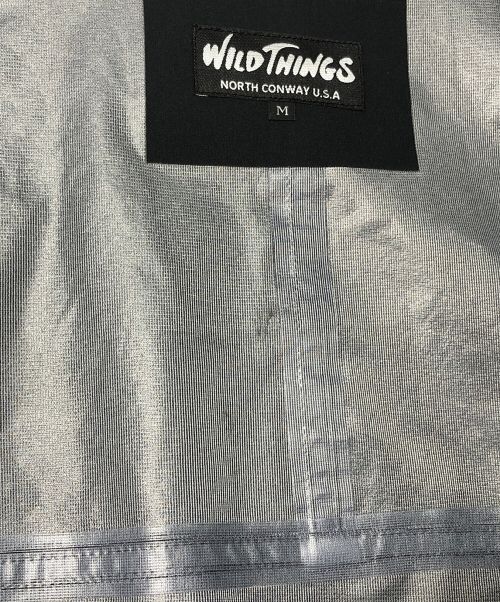 WILD THINGS（ワイルドシングス）WILD THINGS (ワイルドシングス) ARKnets (アークネッツ) ナイロンジャケット ブラック サイズ:Mの古着・服飾アイテム