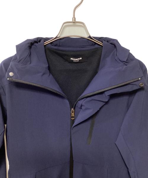 1PIU1UGUALE3 RELAX（ウノピゥウノウグァーレトレ リラックス）1PIU1UGUALE3 RELAX (ウノピゥウノウグァーレトレ リラックス) スタンドネックジャケット ネイビー サイズ:Sの古着・服飾アイテム