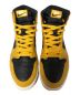 中古・古着 NIKE (ナイキ) AIR JORDAN 1 RETRO HIGH OG ブラック×イエロー サイズ:US 9.5：7000円