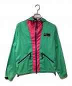 WILD THINGSワイルドシングス）の古着「【古着】ジャケット」｜グリーン×ピンク