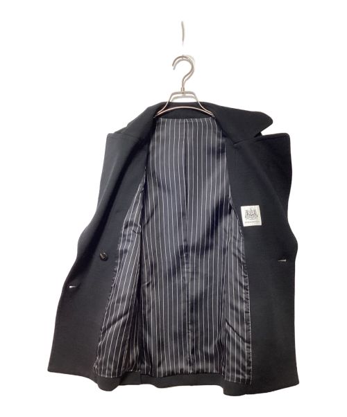 STRASBURGO（ストラスブルゴ）STRASBURGO (ストラスブルゴ) ダブルチェスターコート ブラック サイズ:38の古着・服飾アイテム