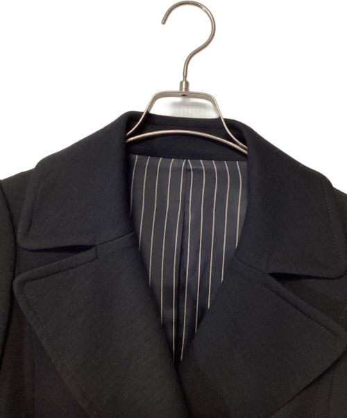 STRASBURGO（ストラスブルゴ）STRASBURGO (ストラスブルゴ) ダブルチェスターコート ブラック サイズ:38の古着・服飾アイテム