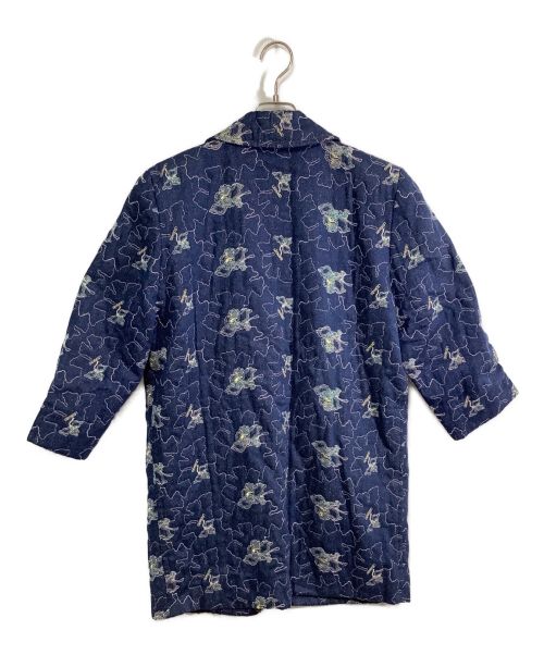 LEONARD（レオナール）LEONARD (レオナール) シルクコート ブルー サイズ:9の古着・服飾アイテム