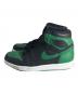 NIKE (ナイキ) AIR JORDAN 1 RETRO HIGH OG ブラック×グリーン サイズ:US 9：4000円