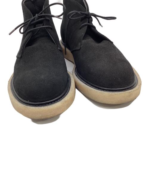 COS（コス）COS (コス) デザートブーツ ブラック サイズ:275の古着・服飾アイテム