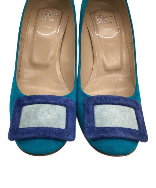 Roger Vivier（ロジェ ヴィヴィエ）Roger Vivier (ロジェ ヴィヴィエ) ヒールパンプス ターコイズブルー サイズ:36の古着・服飾アイテム