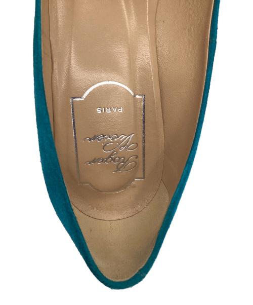 Roger Vivier（ロジェ ヴィヴィエ）Roger Vivier (ロジェ ヴィヴィエ) ヒールパンプス ターコイズブルー サイズ:36の古着・服飾アイテム