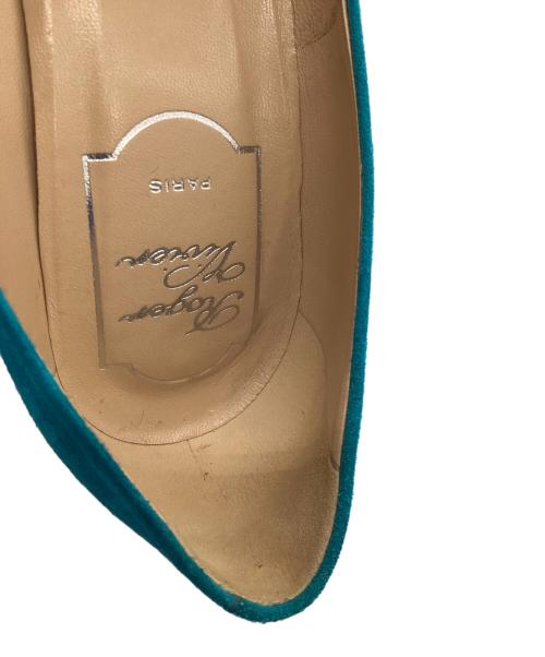 Roger Vivier（ロジェ ヴィヴィエ）Roger Vivier (ロジェ ヴィヴィエ) ヒールパンプス ターコイズブルー サイズ:36の古着・服飾アイテム