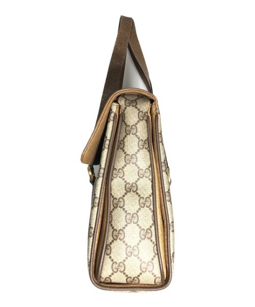 GUCCI（グッチ）GUCCI (グッチ) オールドグッチハンドバッグ ベージュの古着・服飾アイテム