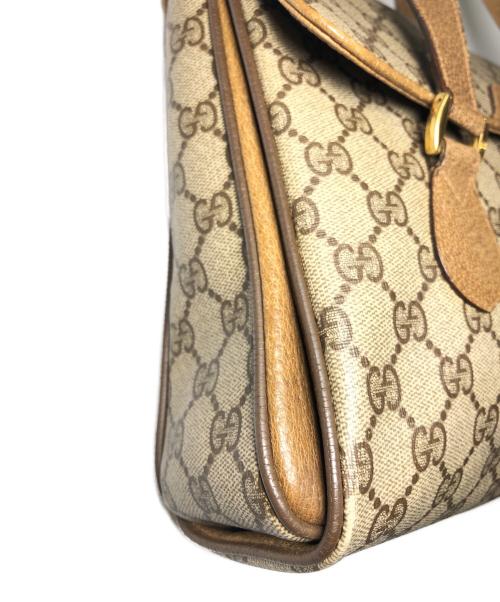 GUCCI（グッチ）GUCCI (グッチ) オールドグッチハンドバッグ ベージュの古着・服飾アイテム