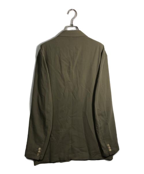 AURALEE（オーラリー）AURALEE (オーラリー) HARD TWIST WOOL VIYELLA JACKET カーキ サイズ:4の古着・服飾アイテム