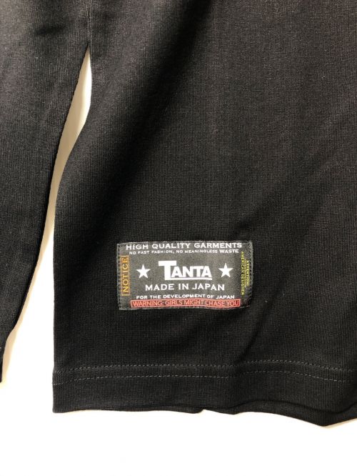 TANTA（タンタ）TANTA (タンタ) モックネックカットソー ブラック サイズ:S 未使用品の古着・服飾アイテム