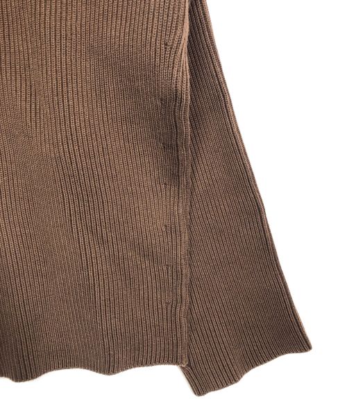 ESTNATION（エストネーション）ESTNATION (エストネーション) ハイネックニット ブラウン サイズ:38の古着・服飾アイテム