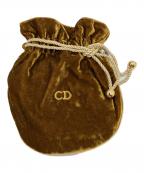 Christian Diorクリスチャン ディオール）の古着「巾着ポーチ」｜ブラウン