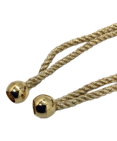 Christian Dior（クリスチャン ディオール）Christian Dior (クリスチャン ディオール) 巾着ポーチ ブラウンの古着・服飾アイテム