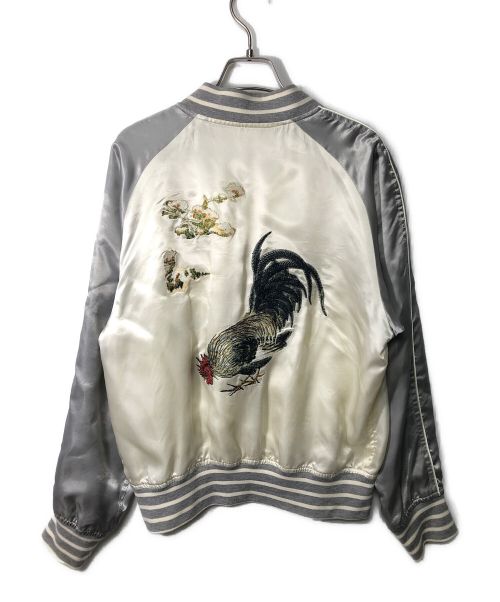 ARTISAN（アルチザン）ARTISAN (アルチザン) スカジャン グレー×ホワイト サイズ:Sの古着・服飾アイテム