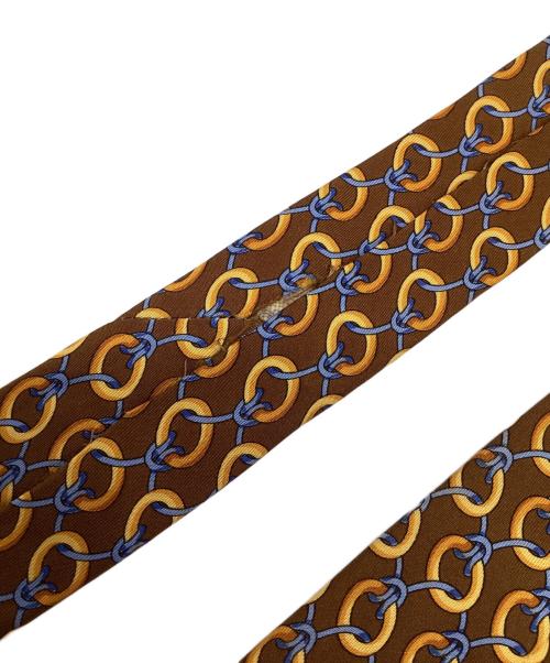 GUCCI（グッチ）GUCCI (グッチ) ネクタイ ブラウン サイズ:表記なしの古着・服飾アイテム