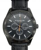 COACHコーチ）の古着「腕時計」｜ブラック