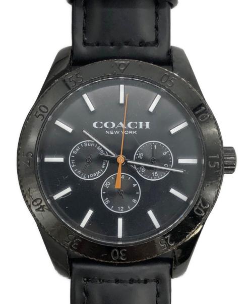 COACH（コーチ）COACH (コーチ) 腕時計 ブラックの古着・服飾アイテム