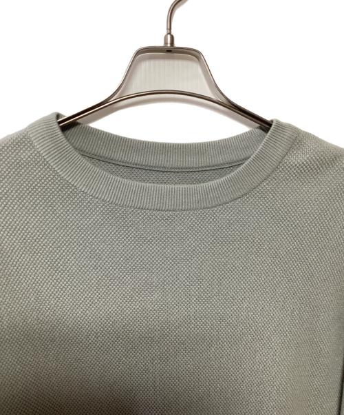crepuscule（クレプスキュール）crepuscule (クレプスキュール) MOSS STITCH L/S SWEAT グレー サイズ:1の古着・服飾アイテム
