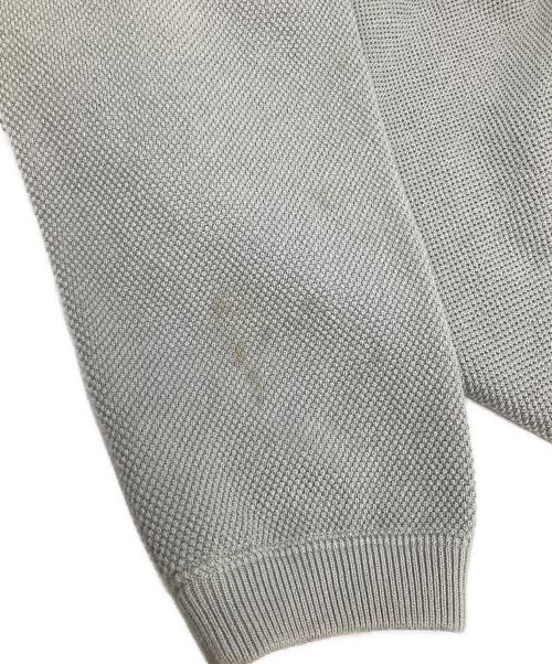 crepuscule（クレプスキュール）crepuscule (クレプスキュール) MOSS STITCH L/S SWEAT グレー サイズ:1の古着・服飾アイテム