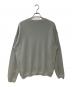 crepuscule (クレプスキュール) MOSS STITCH L/S SWEAT グレー サイズ:1：3500円
