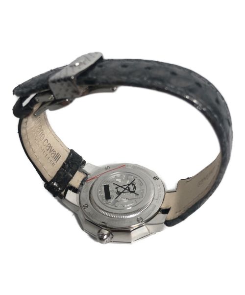 ROBERTO CAVALLI（ロベルトカヴァリ）ROBERTO CAVALLI (ロベルトカヴァリ) 腕時計 ブラックの古着・服飾アイテム